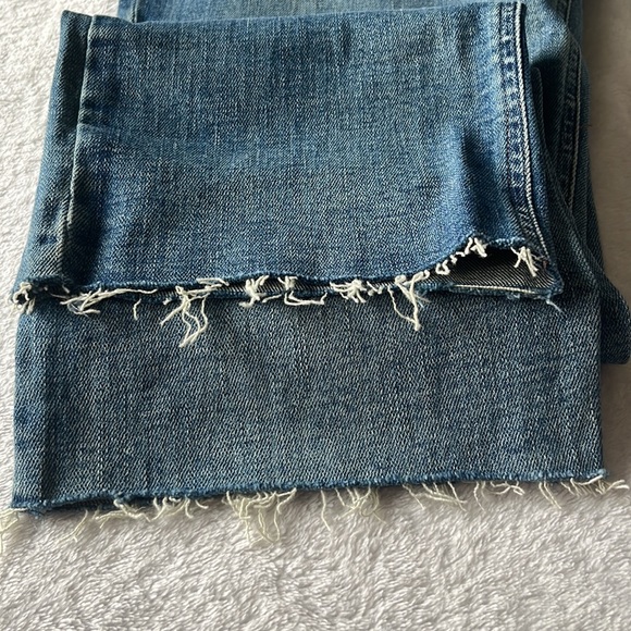 Kenneth Cole Ladies' Button Fly High Rise Straight Leg Comfort Stretch Jean - Picture 9 of 11